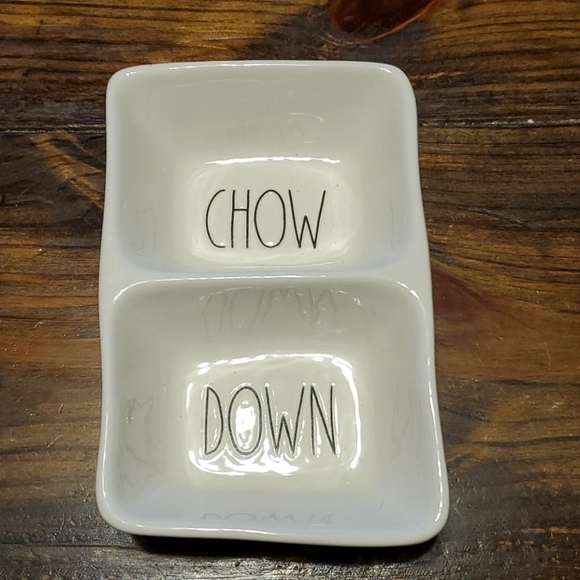 Rae Dunn Divided Dish Chow Down - Picture 1 of 5